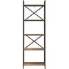Knygų lentyna Senovinis medis 56 x 34 x 171 cm Apdirbta mediena