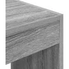 Knygų spinta Pilkas Sonoma 80 x 30 x 198 cm Apdirbta mediena