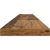 Knygų lentyna 4 pcs Ruda 100 x 10 x 1,5 cm Apdirbta mediena