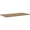Knygų lentyna 4 pcs Ruda 80 x 40 x 1,5 cm Apdirbta mediena