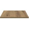 Knygų lentyna 4 pcs Ruda 60 x 40 x 1,5 cm Apdirbta mediena