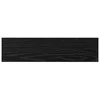 Knygų lentyna 4 pcs Juodas 40 x 10 x 1,5 cm Apdirbta mediena