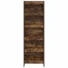 Knygų spinta 2 pcs Dūminis ąžuolas 60 x 30 x 189,5 cm