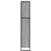 Knygų spinta 2 pcs Pilkas Sonoma 80 x 30 x 155 cm