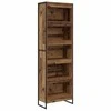 Knygų spinta 2 pcs Senovinis medis 60 x 30 x 189,5 cm