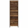 Knygų spinta 2 pcs Senovinis medis 60 x 30 x 189,5 cm