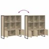 Knygų spinta 2 pcs Sonoma 99,5 x 30 x 108 cm Apdirbta mediena