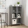 Knygų spinta 57 x 33 x 111 cm Apdirbta mediena Pilka Sonoma