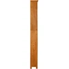 Knygų spinta, 7 aukštų, 60x22x200cm, ąžuolo medienos masyvas