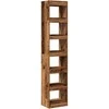 knygų spinta/kambario pertvara Old Wood 40x30x198 cm