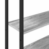 Knygų spinta Pilkas Sonoma 60 x 24 x 161 cm Apdirbta mediena