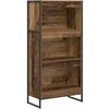 Knygų spinta Senovinis medis 60 x 30 x 121 cm Apdirbta mediena