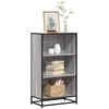 knygų spintelė pilka Sonoma 60x35x107,5 cm inžinierinė mediena