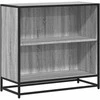 knygų spintelė pilka Sonoma 80,5x35x76 cm inžinierinė mediena