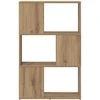 TV staliukas TV spintelių komplektas 60 x 24 x 94,5 cm Ruda Apdirbta mediena