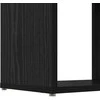 TV spintelių komplektas Juoda 60 x 24 x 125,5 cm