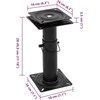 Koja valties sėdynei su 360° pasukimo mechanizmu, plienas