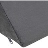 Koja pagalvė 68 x 25 x 21,5 cm Tvirtas PU putos Pilka