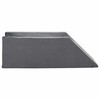 Koja pagalvė 68 x 25 x 21,5 cm Tvirtas PU putos Pilka