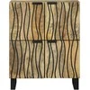 Komodas Ruda 60 x 33 x 75 cm mango medienos masyvas