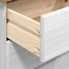 Komoda ASKIM Balta 91 x 40 x 95,5 cm Kietos pušies mediena