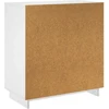 Komoda Balta 70 x 38 x 75 cm Apdirbta mediena