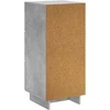 Komoda Betono pilka 33,5 x 34,5 x 75 cm Apdirbta mediena