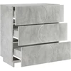 Komoda Betono pilka 70 x 38 x 75 cm Apdirbta mediena