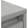 Komoda, betono pilkos spalvos 29,5x34x119,5 cm apdirbta mediena