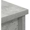 Komoda, betono pilkos spalvos, 50x35x180 cm apdirbta mediena