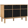 Komoda OTTA Ruda ir juoda 114 x 43 x 73,5 cm