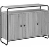 Komoda Pilka Sonoma 102 x 35 x 75 cm Apdirbta mediena