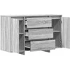 Kabalas Pilkas Sonoma 120 x 41 x 75 cm Apdirbta mediena