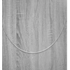 Komoda Pilka Sonoma 33,5 x 34,5 x 75 cm Apdirbta mediena