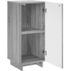 Komoda Pilka Sonoma 33,5 x 34,5 x 75 cm Apdirbta mediena