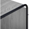 Komoda Pilka Sonoma 80 x 37,5 x 64,5 cm Apdorota mediena