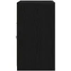 LED Bufetas Juodas ąžuolas 41 x 37 x 67 cm Apdirbta mediena