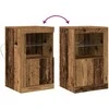 LED Bufetas 41 x 37 x 67 cm Apdirbta mediena Senas medis