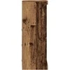 LED Bufetas Senas medis 60,5 x 37 x 100 cm Apdirbta mediena