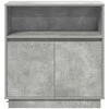LED Bufetas Betono pilka 71 x 34,5 x 75 cm Apdirbta mediena