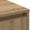 LED Bufetas Amatininkų ąžuolas 90 x 32 x 75 cm Apdirbta mediena