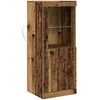 LED Bufetas Ruda 41 x 37 x 100 cm Apdirbta mediena