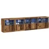 LED Bufetas Senas medis 283 x 37 x 67 cm Apdirbta mediena