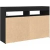 Kabalas Juoda 116 x 30 x 75 cm Apdirbta mediena