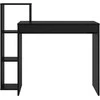 Stalas Juodas ąžuolas 100 x 40 x 90 cm Apdirbta mediena