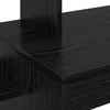 Stalas Juodas ąžuolas Apdirbta mediena 100 x 40 x 90 cm