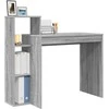 Stalas Pilkas Sonoma 100 x 40 x 90 cm Apdirbta mediena