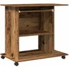 Kompiuterio stalas Senas medis 80x50x75 cm Engineered Wood