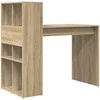 Stalas Sonoma ąžuolas 108 x 55 x 103.5 cm Apdirbta mediena