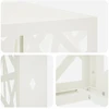Kondicionierių uždangalas Balta 110 x 50 x 80 cm Plienas